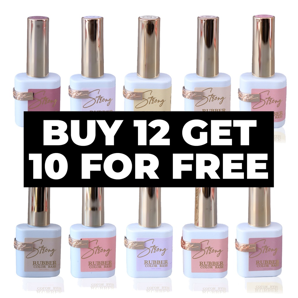 Rubber Color Base - BUY 12 GET 10 FREE [R2401P96]