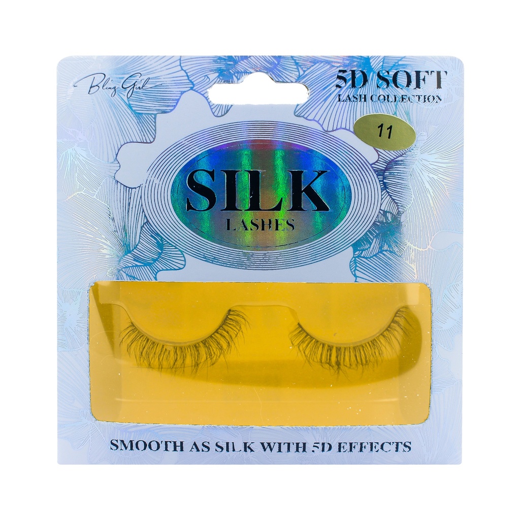 5D Silk Strip Lashes - 11 [S2508P07]
