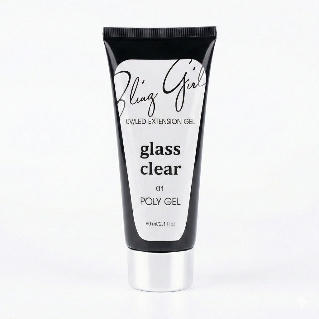 Innate Quick Building Poly Gel Glass Clear 60ml #001 [4850]