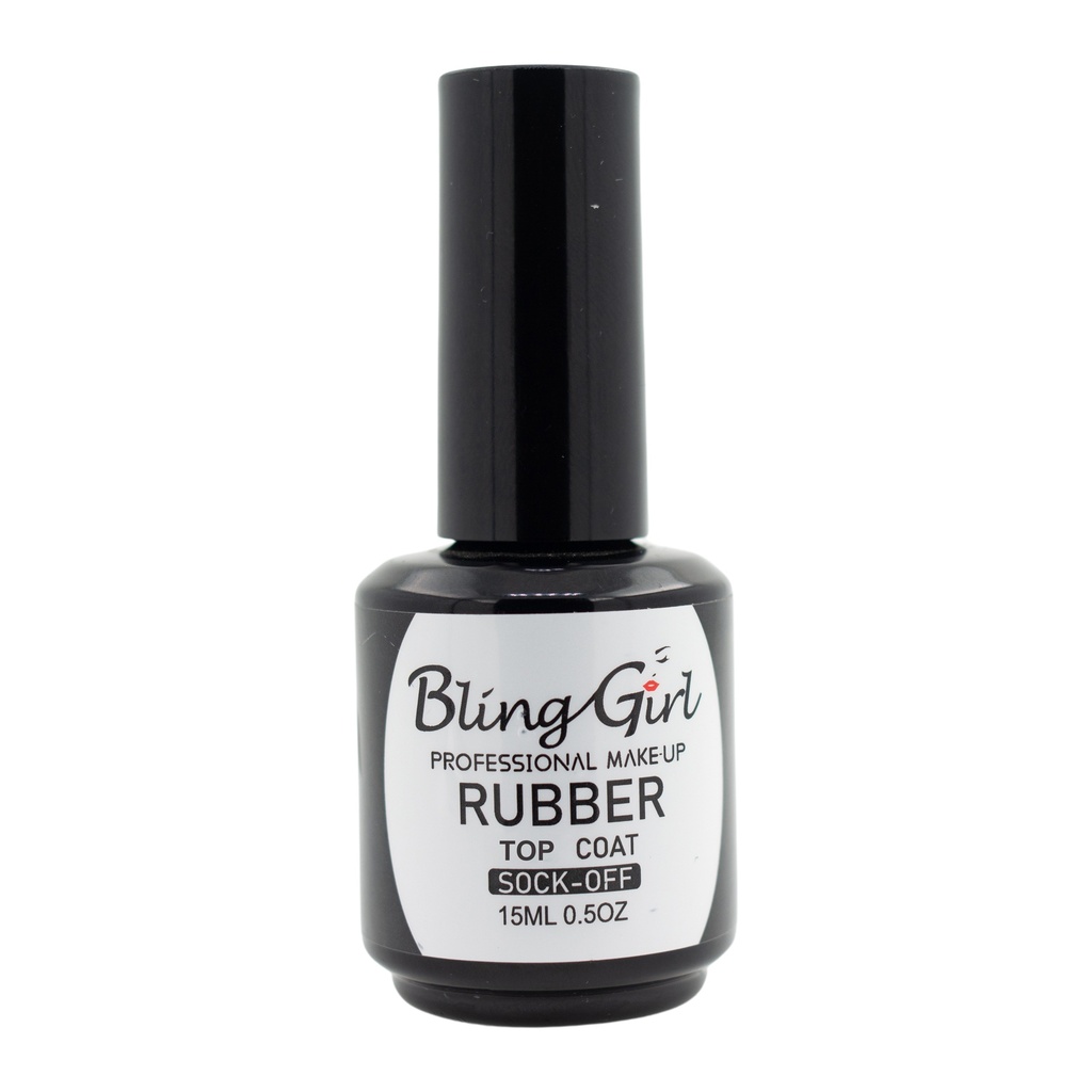 Bling Girl Rubber Top Coat [9630]