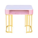 Small Pink Nail Tech Table [S2501P14]