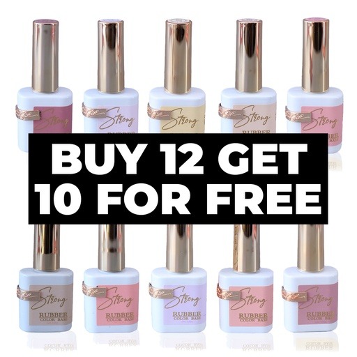 Rubber Color Base - BUY 12 GET 10 FREE [R2401P96]