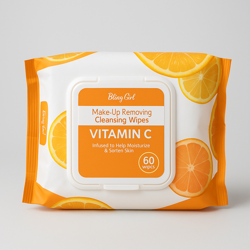 [6924371314051] Makeup Remover Wipes Vitamin C 25PCS [S2408P10]