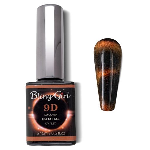 [6341911540617] Bling Girl 9D Cat Eye Gel 15ml #090 [3240]
