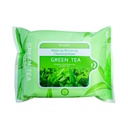 Makeup Remover Wipes Green Tea 25PCS [S2408P11]